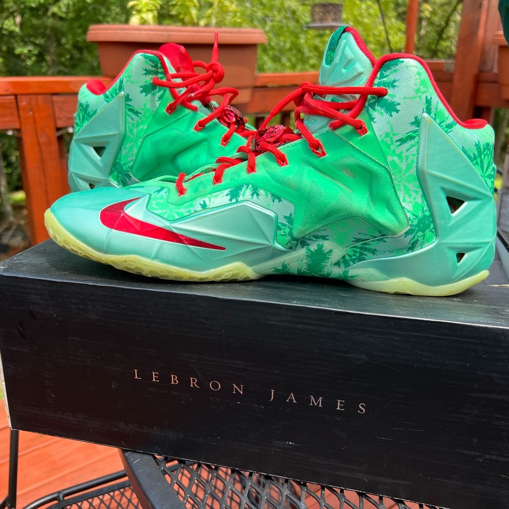 Nike LeBron 11 Christmas is a limited edition sneaker size 14